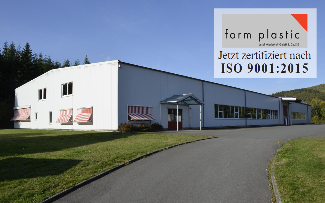 form plastic ISO 9001